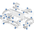 Beetle Engine Bay Panel Diagram