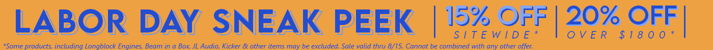 Labor Day Sneak Peek. Valid through 08-15-2025.