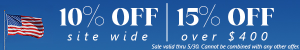 JBugs Memorial Day Weekend Sale. Valid through 05-30-2023.