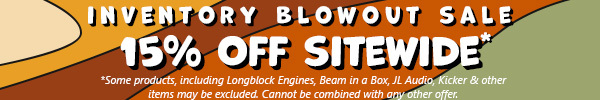 Inventory Blowout Sale. Going on now!